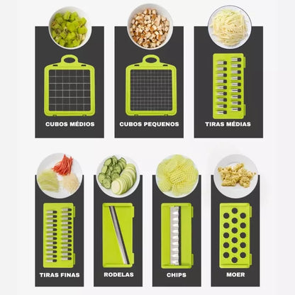 Cortador y Rallador de Verduras Multiuso