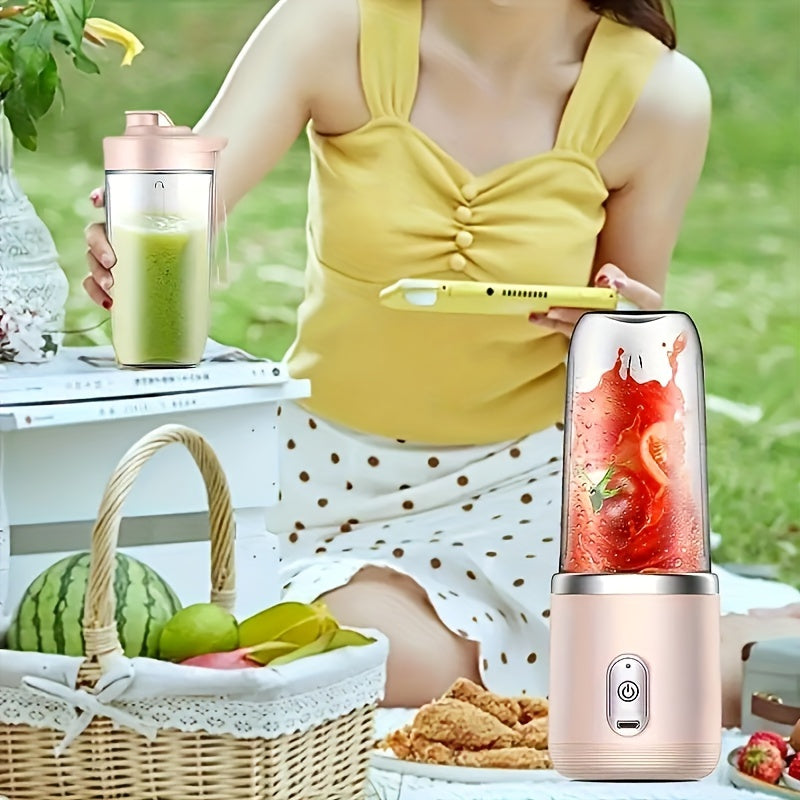 Mini licuadora portátil recargable con vaso adicional